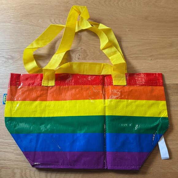 IKEA Storstomma Rainbow, Reuseable Small Tote Bag, 404.848.35 Multi-Color - Picture 7 of 10